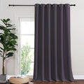 NICETOWN Room Divider Curtain 132 Inches Long, Wide Blackout Sliding Door by NICETOWN