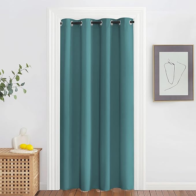 NICETOWN Blackout Doorway Curtain Drape 78 inch Long by NICETOWN
