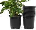 2 Gallon 10-Pack Nursery Pot Black Plastic Planters by CottaPlanters