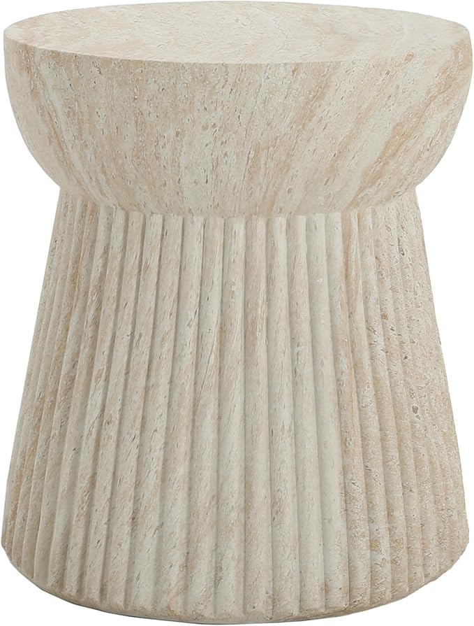 Christopher Knight Home Dila Patio Side Table, Lightweight Concrete End Table - Image 9