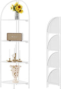 Crofy Foldable 4 Tier Corner Shelf, Metal Corner Plant Stand by CrofyLLC