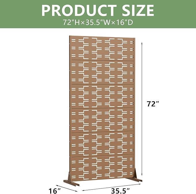Casaphoria Metal Privacy Screen Outdoor - Image 4