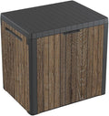 Keter Signature Everwood 30 Gallon Resin Deck Box by Keter