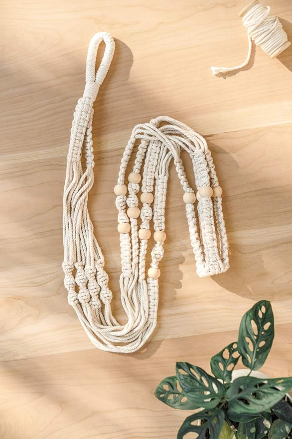 Mkono 43 Inch Macrame Plant Hanger Large - Image 7