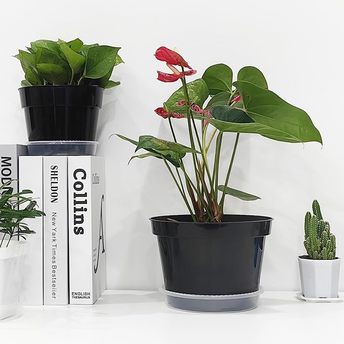 12 Pack Plant Pots, 8 Inch Plant Planter - Image 5