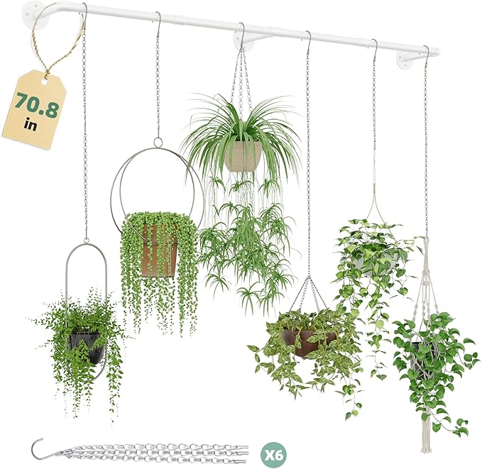 Plant Hanger Indoor with 6 Hanging Chains Hanging Planters by Galood