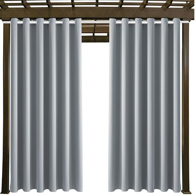 Waterproof Outdoor Curtain W84 x L120 - Image 9