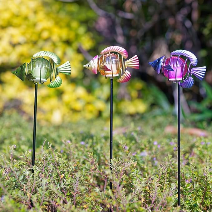 Outdoor Garden Solar Lights, Tropical Fish Backyard Decor, Led Solar Lights - Image 6