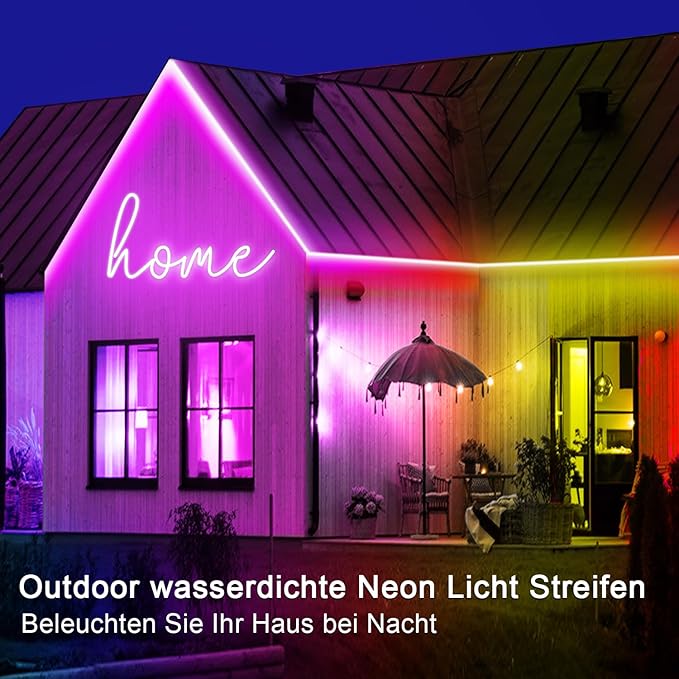 132FT Neon LED Rope Lights IP65 Waterproof LED Lights - Image 5