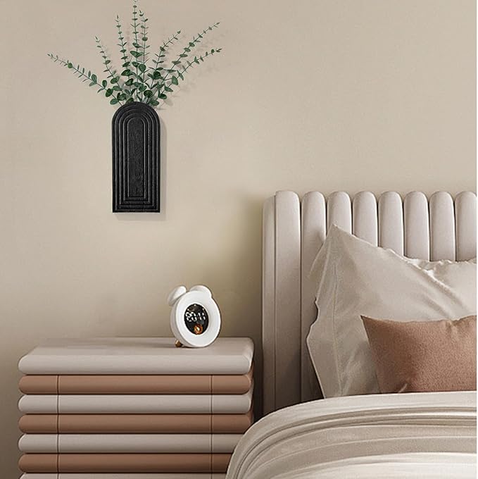 Wooden Wall Art Decor: Wall Vases - Image 6