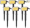 Solar Spot Lights Outdoor, 4 Modes Auto On/Off Solar Landscape Spotlights by Flaow
