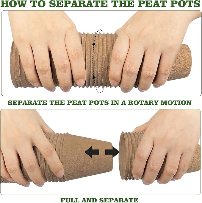 Biodegradable Peat Pots for Seedling - Image 8