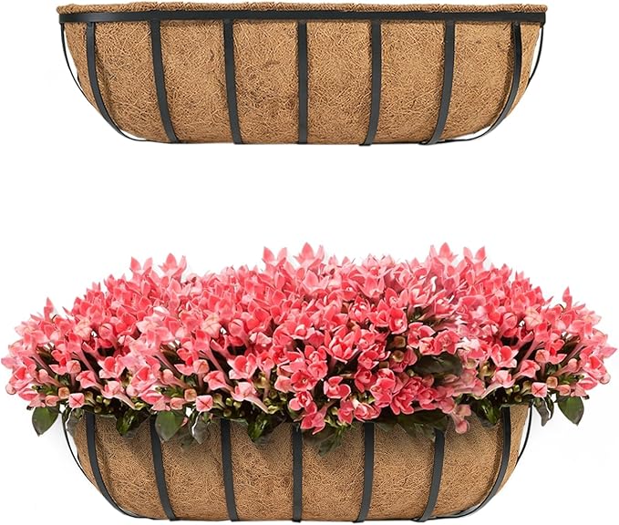 hehimhis 2 Pack 24 Inch Window Planter Box by Hehimhishome