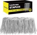 HongWay 500 Pack 4 Inch Landscape Staples, Garden Staples 12 Gauge Galvanized by HongWay