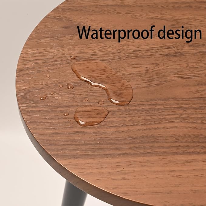 Indoor Plant Stand, Wood Mid Century Plant Table in Walnut Finish, Tall Plant - Image 4