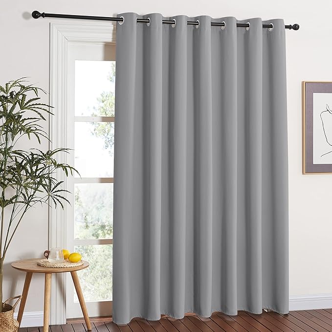 NICETOWN Blackout Curtain for Sliding Glass Door by NICETOWN