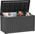 Outdoor Storage Box, Resin Deck Boxes Indoor and outdoor, Waterproof Storage by NBYSGO