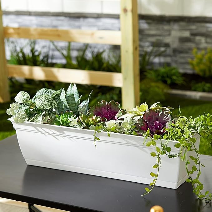 The HC Companies 30 Inch Eclipse Window Planter Box - Image 2