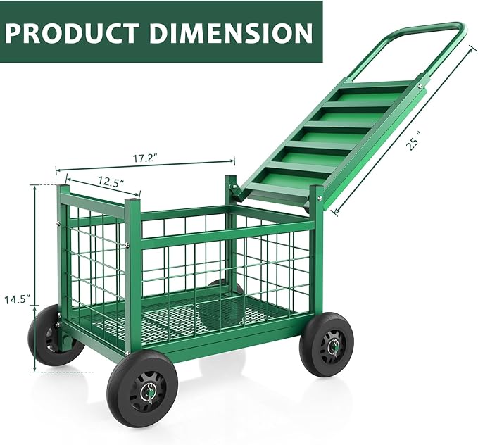 FLINTER Rolling Garden Work Seat - Image 7
