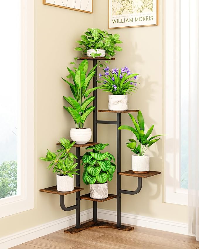 Corner Plant Stand Indoor by Homsorout