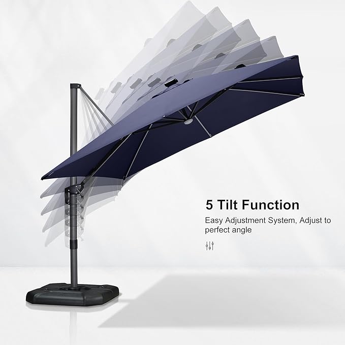 PURPLE LEAF 10 Feet Patio Umbrella - Image 6