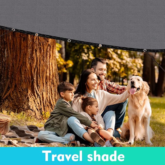 90% Shade Cloth Sun Shade Fabric Privacy Screen Shade Cover - Image 7