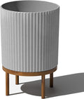 Veradek Demi Series Round Planter w/ Stand by VeradekOutdoor