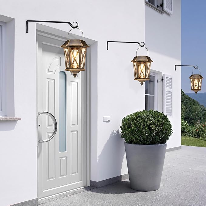 16 inch Plant Hanger, Sturdy Hanging Plant Bracket Outdoor, Hanging Plant Wall - Image 8