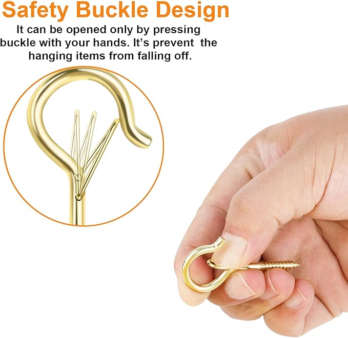 12 PCS Q-Hanger Hooks, Screw Hooks - Image 2