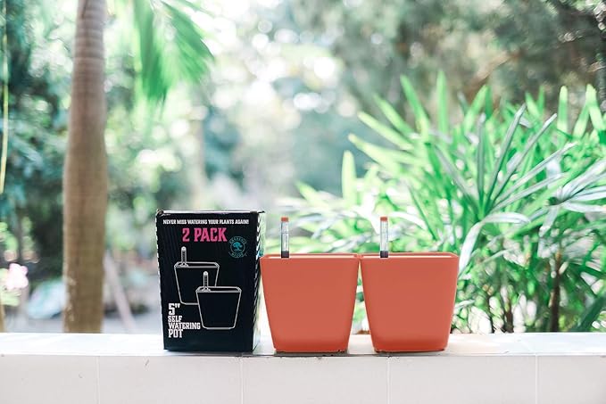 GARDENIX DECOR 5" Self Watering pots - Image 6