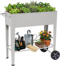 Elevated 32" Tall Raised Garden Bed by BIRDSINYARD