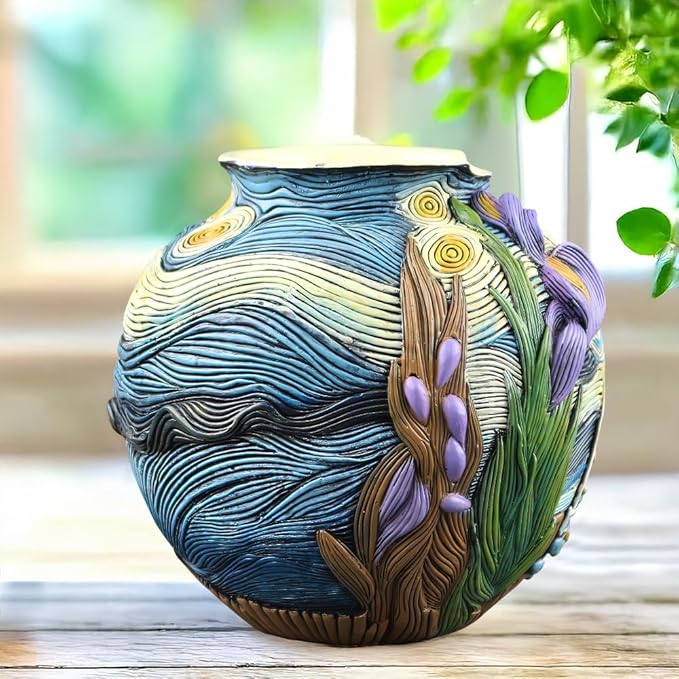 TOZLU Picasso Brutalist Beauty Face Flower Pot Ornaments Flower Pots Head - Image 6