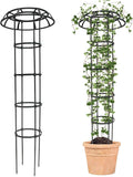 Garden Trellis for Climbing Plants Outdoor, 65 Inch Mushroom Top Trellis for by Unknown