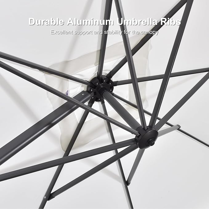 PURPLE LEAF 8' X 8' Patio Umbrella - Image 7
