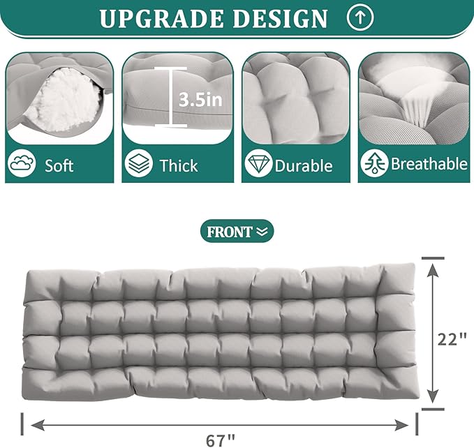 UDPATIO Oversized Zero Gravity Chair 29In XL Patio Reclining Chair - Image 5