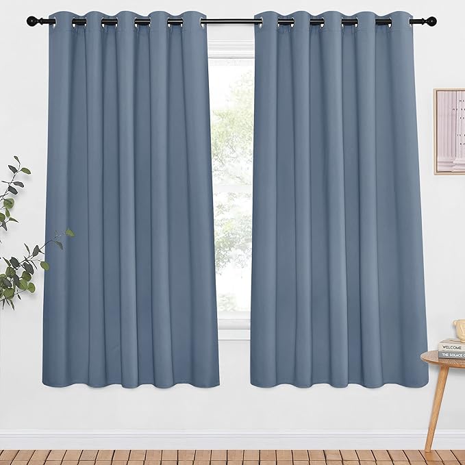 NICETOWN Blackout Drapery Door Curtain by NICETOWN