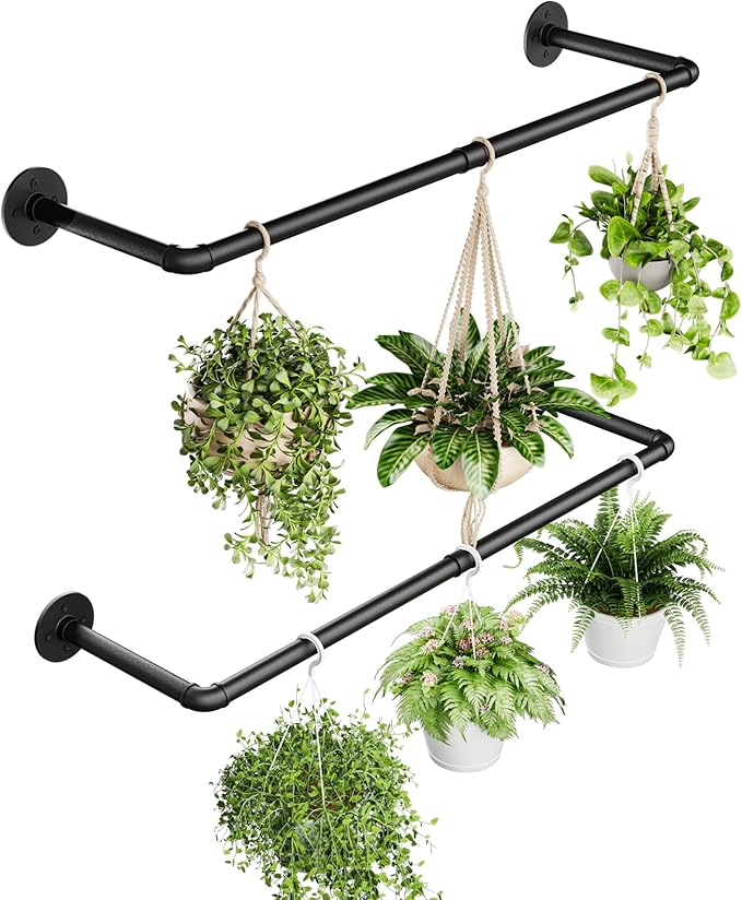 2Pc Hanging Planters for Indoor Plants Plant Hanger Indoor Hanging Plant Holder by Galood