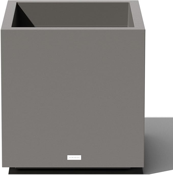 Veradek Block Series Cube Plastic Planter by VeradekOutdoor