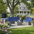 Tangkula 8 Pieces Wicker Patio Furniture Set by TANGKULA