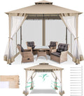 COBIZI Gazebo 10x10 Heavy Duty Gazebos by COBIZI