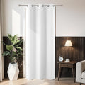 Joydeco Blackout Door Curtain for Doorway Privacy 78 Inches Long, Grommet by JOYDECO
