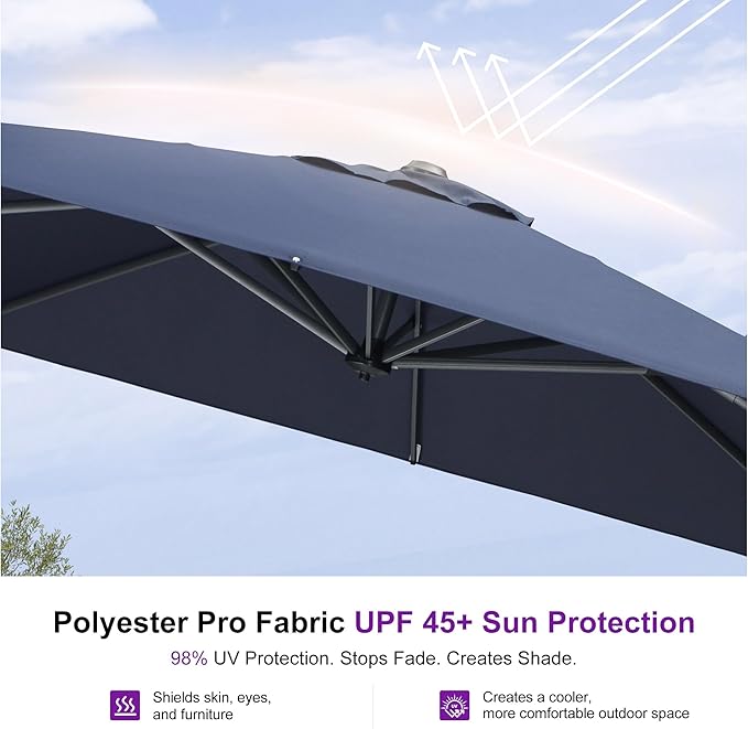 PURPLE LEAF Patio Umbrella - Image 5