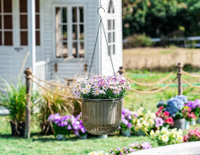 Melphoe Self Watering Hanging Planters - Image 4