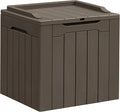 Greesum 31 Gallon Resin Deck Box All Weather Outdoor Storage Boxes by BuynowfromGreesum