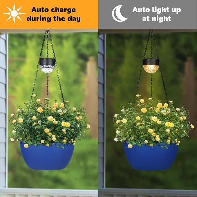 SUNNYPARK 2 Packs Hanging Planters Basket - Image 6