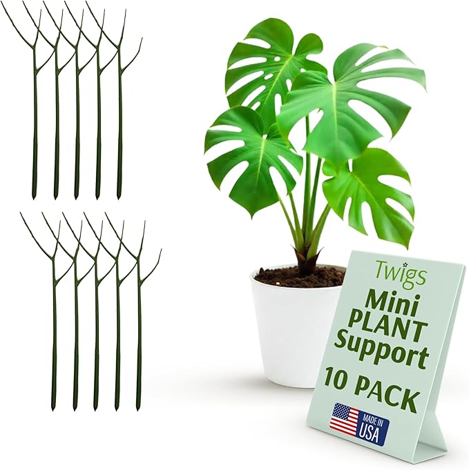 Mini Twigs Plant Support Stakes by TwigsGardenAccessories
