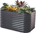 32" Extra Tall Raised Garden Bed Kits, 3.5 x 5 x 2.7ft Raised Planter Box by VegoGarden