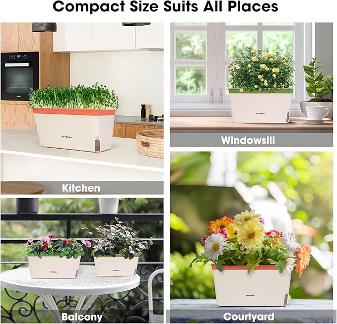 VIVOSUN Self-Watering Planters, Plant Container - Image 8