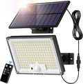 Solar Outdoor Lights, 172LED 3Modes Split Motion Sensor Lights by Gusicil