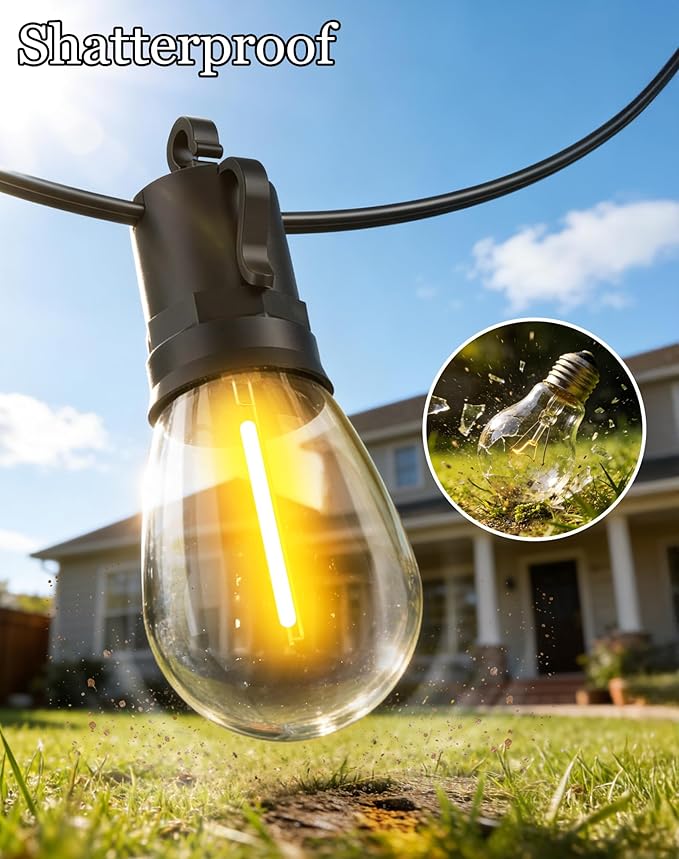 50ft-Solar-Powered-Lights-Outdoor-Waterproof-String - Image 6